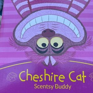 Scentsy Cheshire Cat Buddy - Purple and Yellow